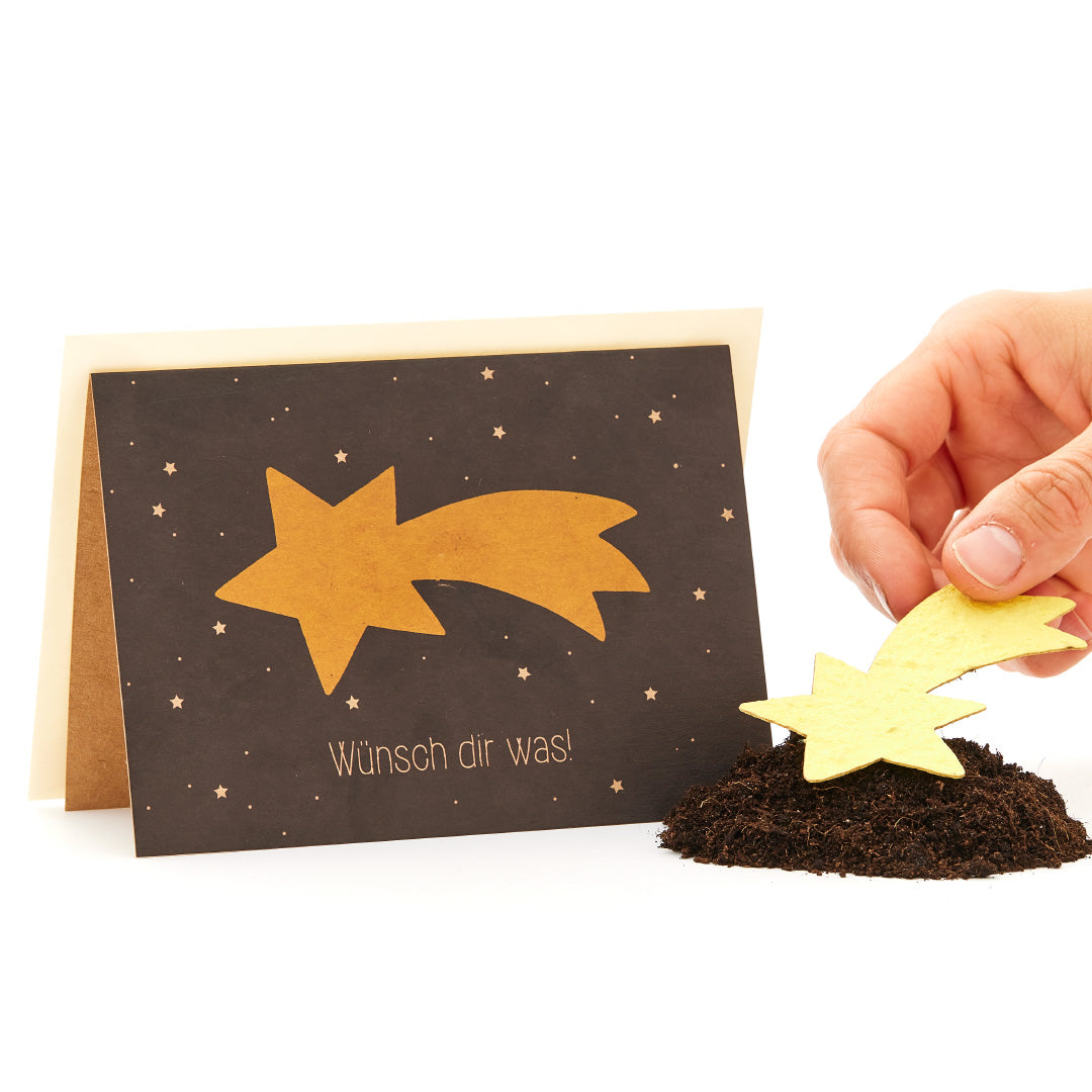 Grußkarte "Wünsch dir was"