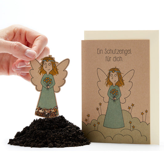 Grußkarte "Schutzengel"