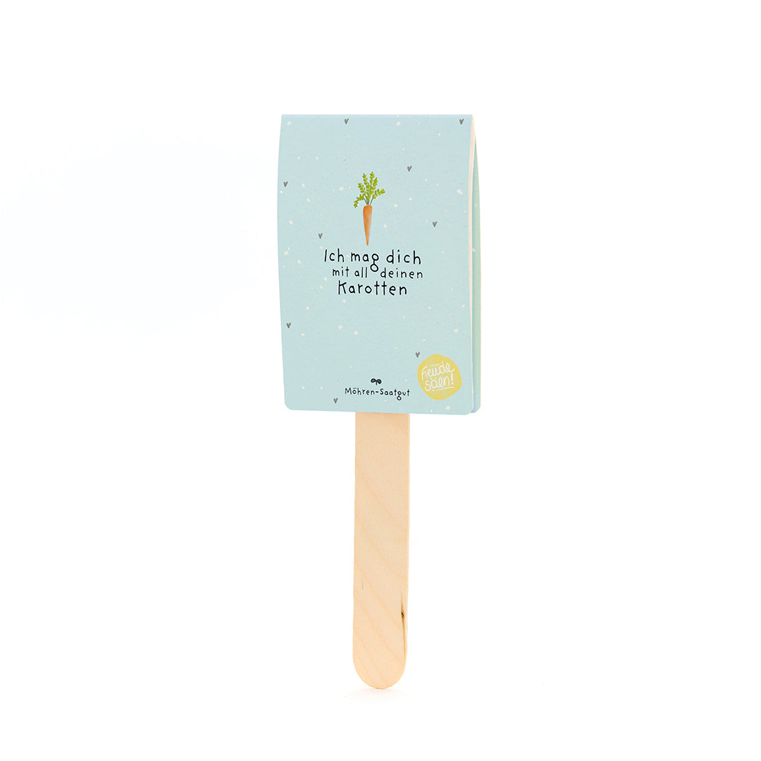Ich mag dich mit all deinen Karotten - Saatgruß (BIO)