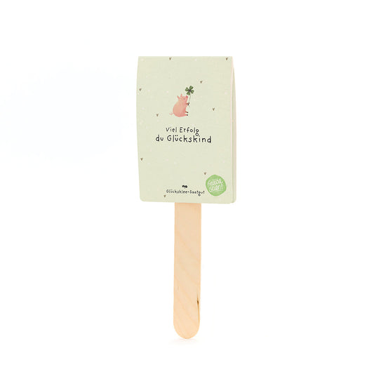 Viel Erfolg du Glückskind - Saatgruß