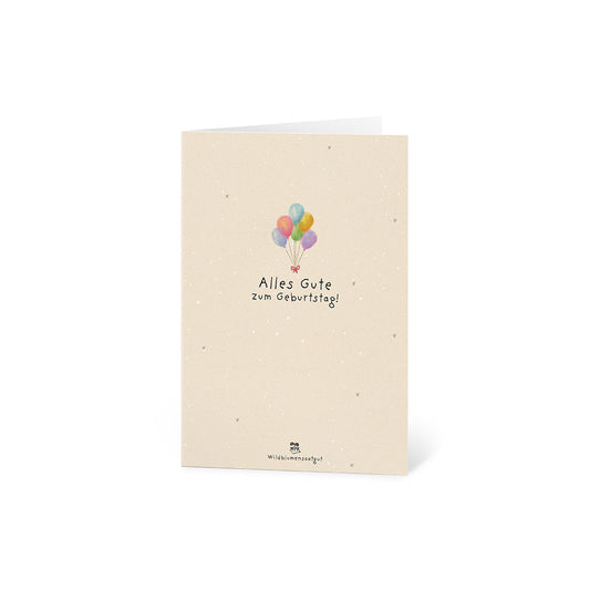 Grußkarte - Alles Gute zum Geburtstag