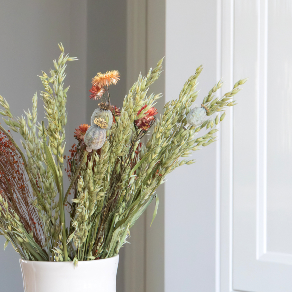 Dried Flowers Blumenstrauß 'Marokkanische Nächte' - Trockenblumen - Höhe 50 Cm