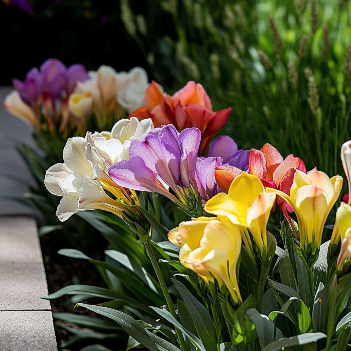 Other Types Of Flower Bulbs Freesien - 40 Stk - Freesia Mix - Blumenzwiebeln - Mehrfarbig