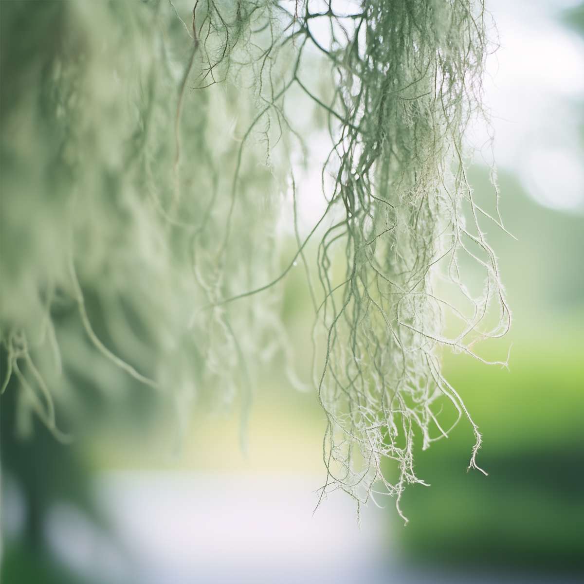 Tillandsia Spanisches Moos - 3 Stk - Tillandsia Usneoides - Höhe 25-40Cm - ⌀5Cm