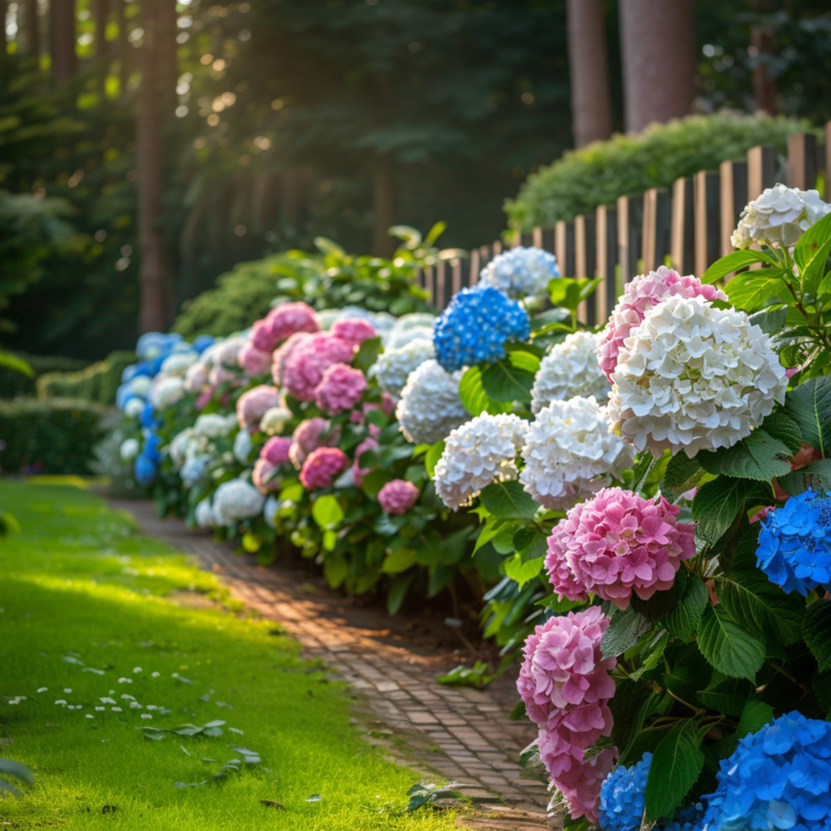 Hydrangea Hortensie - 3 Stk - Hydrangea Macrophylla - Höhe 25-40Cm - ⌀9Cm