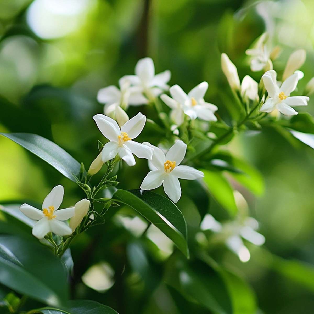 Climbers Jasmin - 6 Stk - Jasminum 'Officinale' - Höhe 25-40Cm - ⌀9Cm