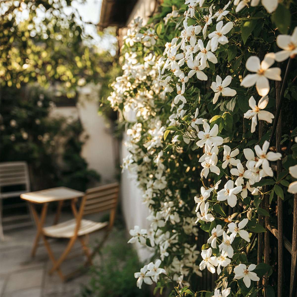 Climbers Jasmin - 6 Stk - Jasminum 'Officinale' - Höhe 25-40Cm - ⌀9Cm