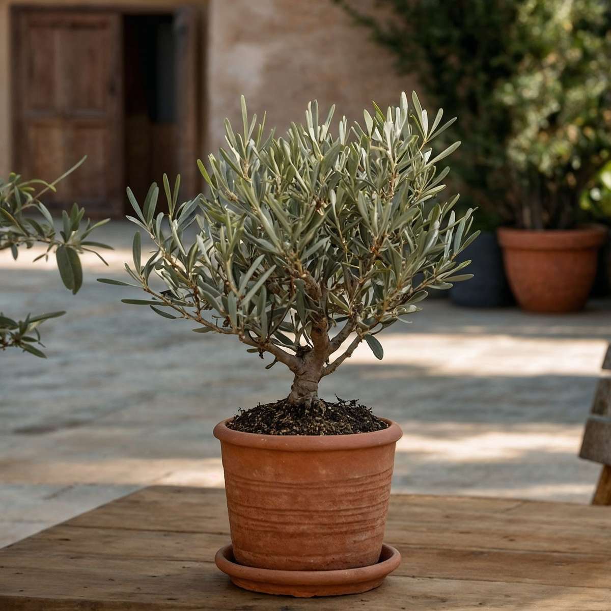 Olive Trees Olivenbaum - Olea Europaea - Höhe 30-40Cm - ⌀21Cm