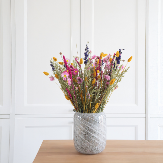 Dried Flowers Blumenstrauß 'Trendy Vibrant' - Getrocknete Blumen - Höhe 55Cm