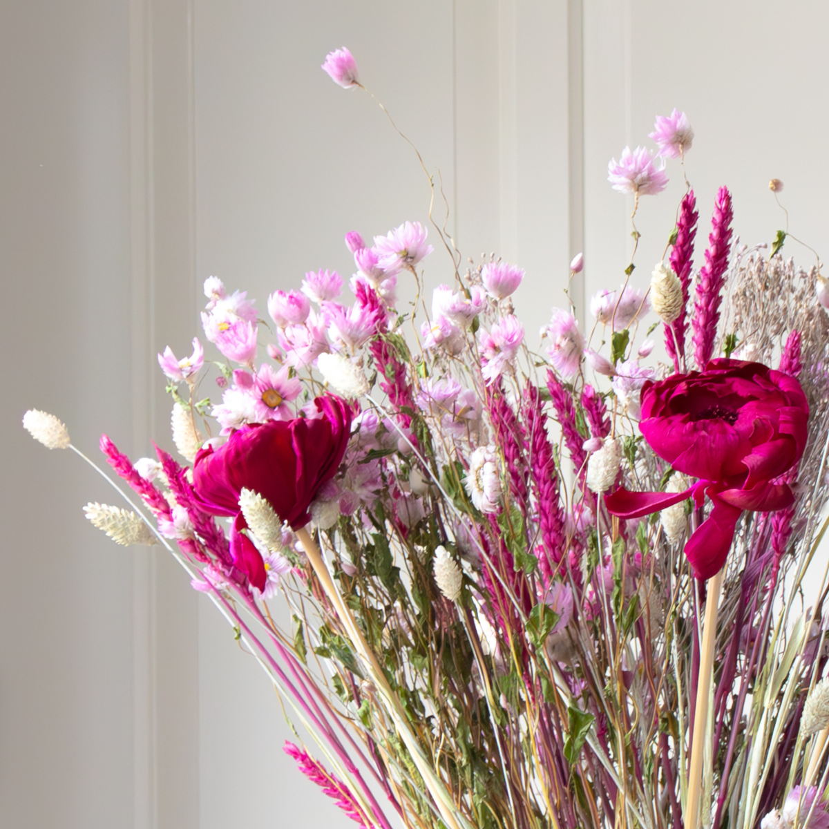 Dried Flowers Blumenstrauß 'Flourish Love' - Getrocknete Blumen - Höhe 50Cm