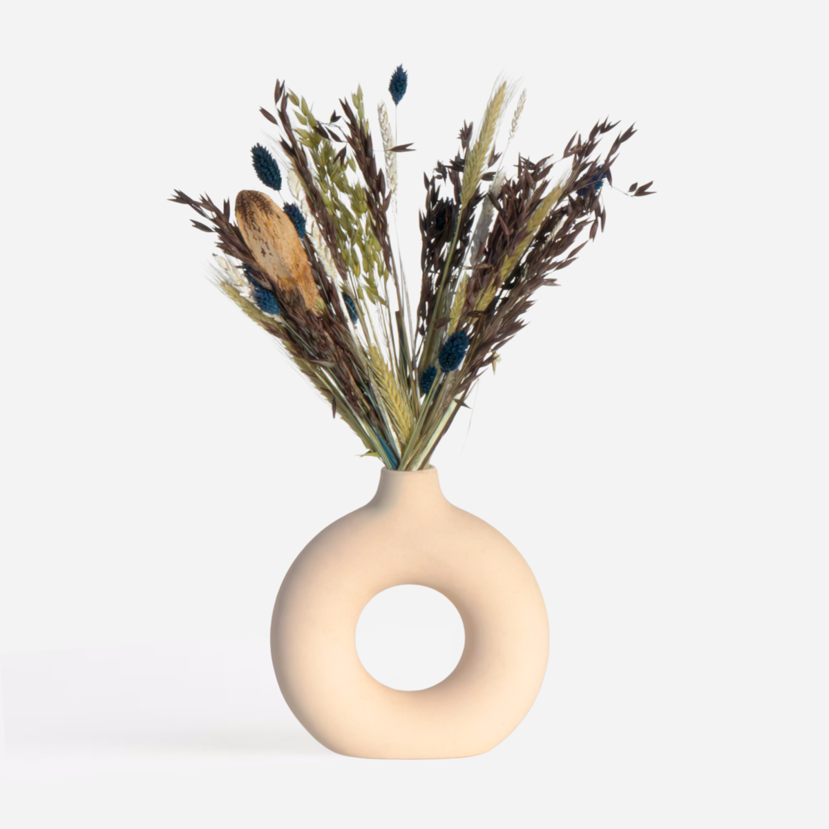 Dried Flowers Blumenstrauß 'Ocean Breeze' - Getrocknete Blumen - Höhe 35Cm