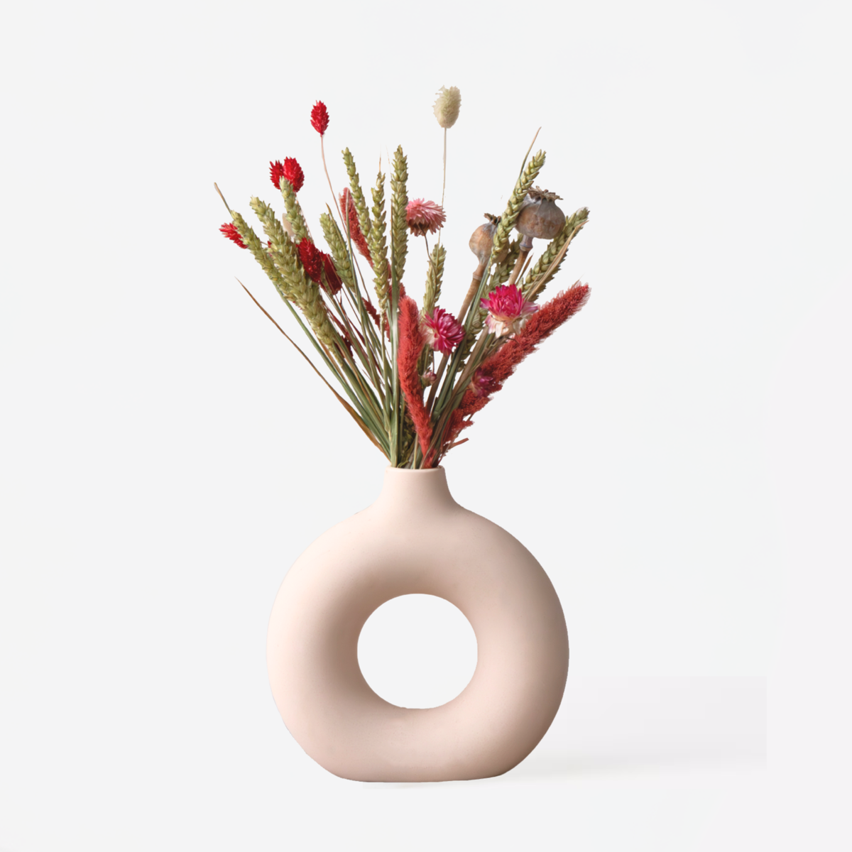 Dried Flowers Getrocknete Blumen - Strauß 'Pink Cocktail'