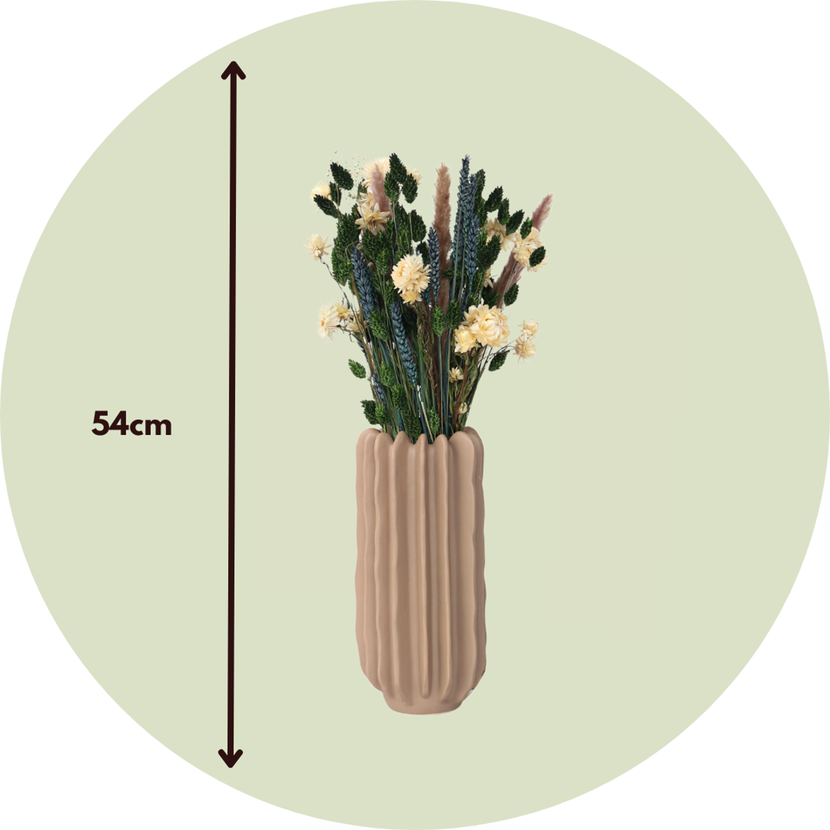 Dried Flowers Getrocknete Blumen - Strauß 'Trendy Comfort'