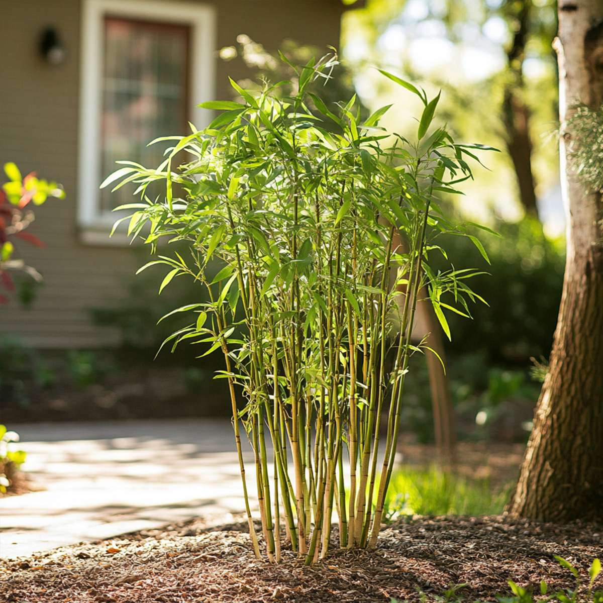 Bamboo Shrubs Bambus - 6 Stk - Fargesia Rufa - Höhe 25-40Cm - ⌀13Cm