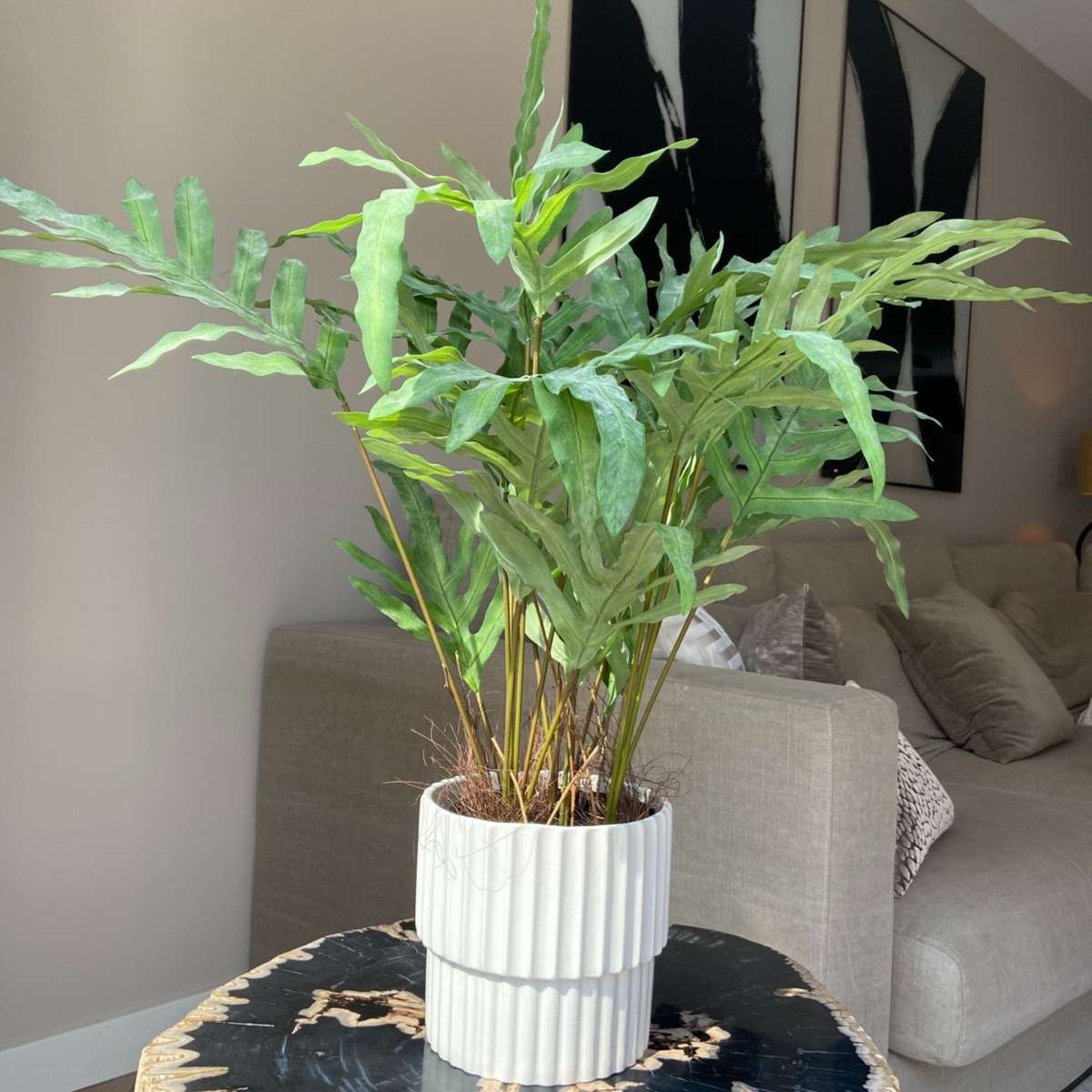 Artificial Plants Künstliches Phlebodium – Höhe 80Cm