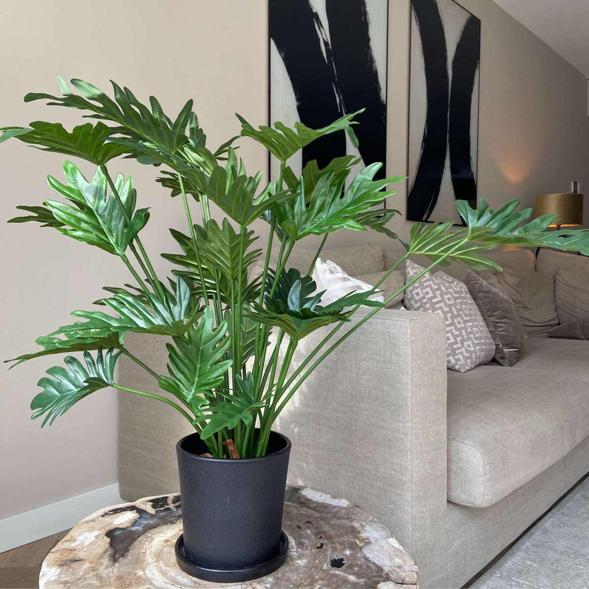 Artificial Plants Künstlicher Philodendron „Selloum“ – Höhe 65Cm