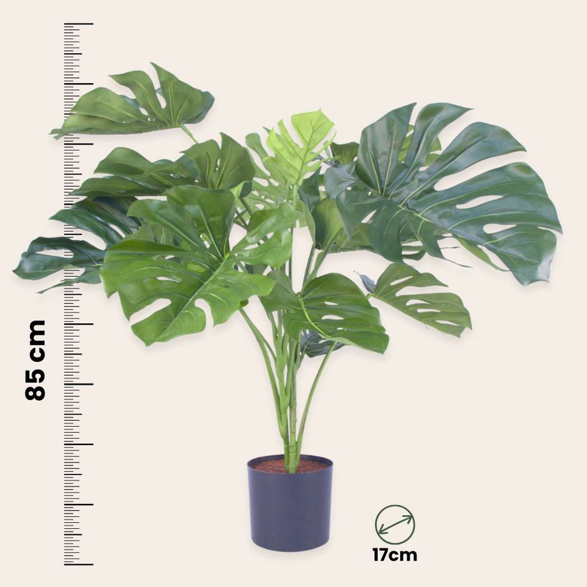 Artificial Plants Künstliche Monstera – Höhe 85Cm