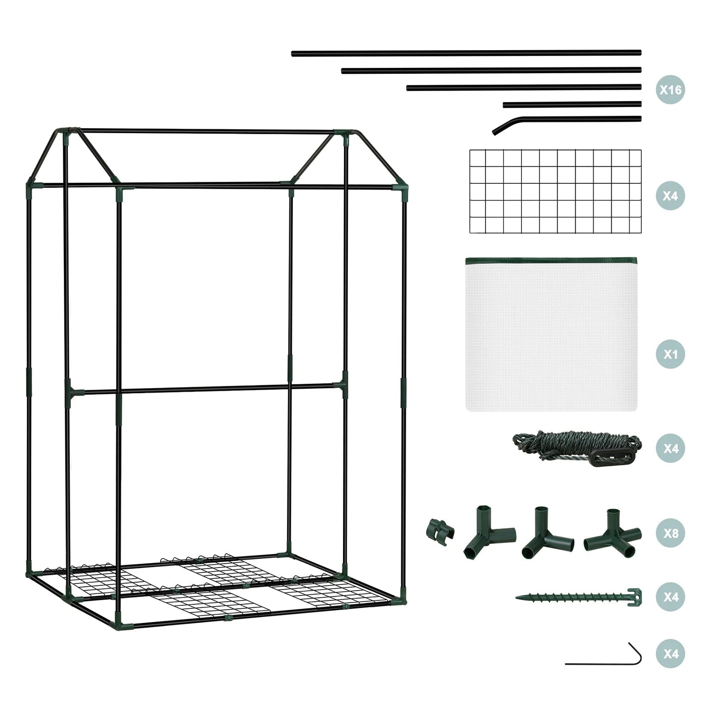 Outdoor Garden Greenhouse Tomato Winter Tent Greenhouse Winter Protection for  Flowers Vegetable Climbing Plants