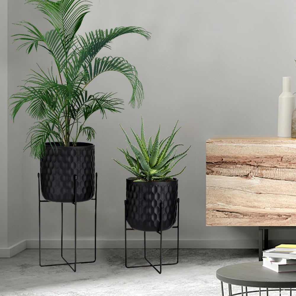 Metal Plant Stands Flower Stand Holders Modern Plant Holders Flower Holder for Flower Pot Indoor Living Room