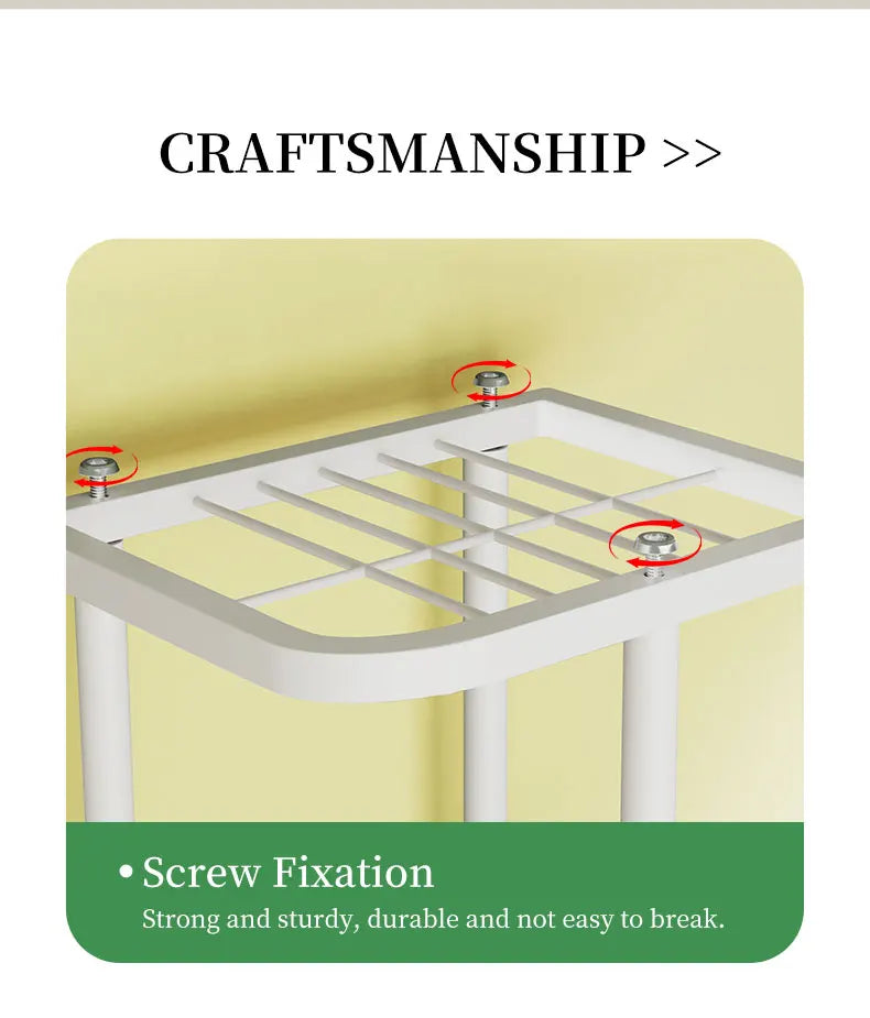 Pflanzenregal Metall schwarz mit 6/7/8 Ebenen – Blumenständer Eisen Pflanzständer für drinnen & draußen – Pflanzenhalter Regal für Garten, Balkon & Wohnzimmer