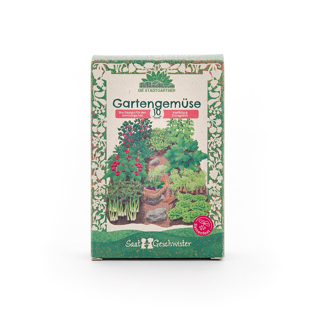 BIO-Saatgut-Set "Gartengemüse"