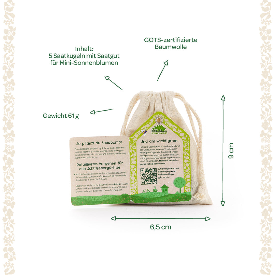 Saatkugeln "Sonnenblumen"
