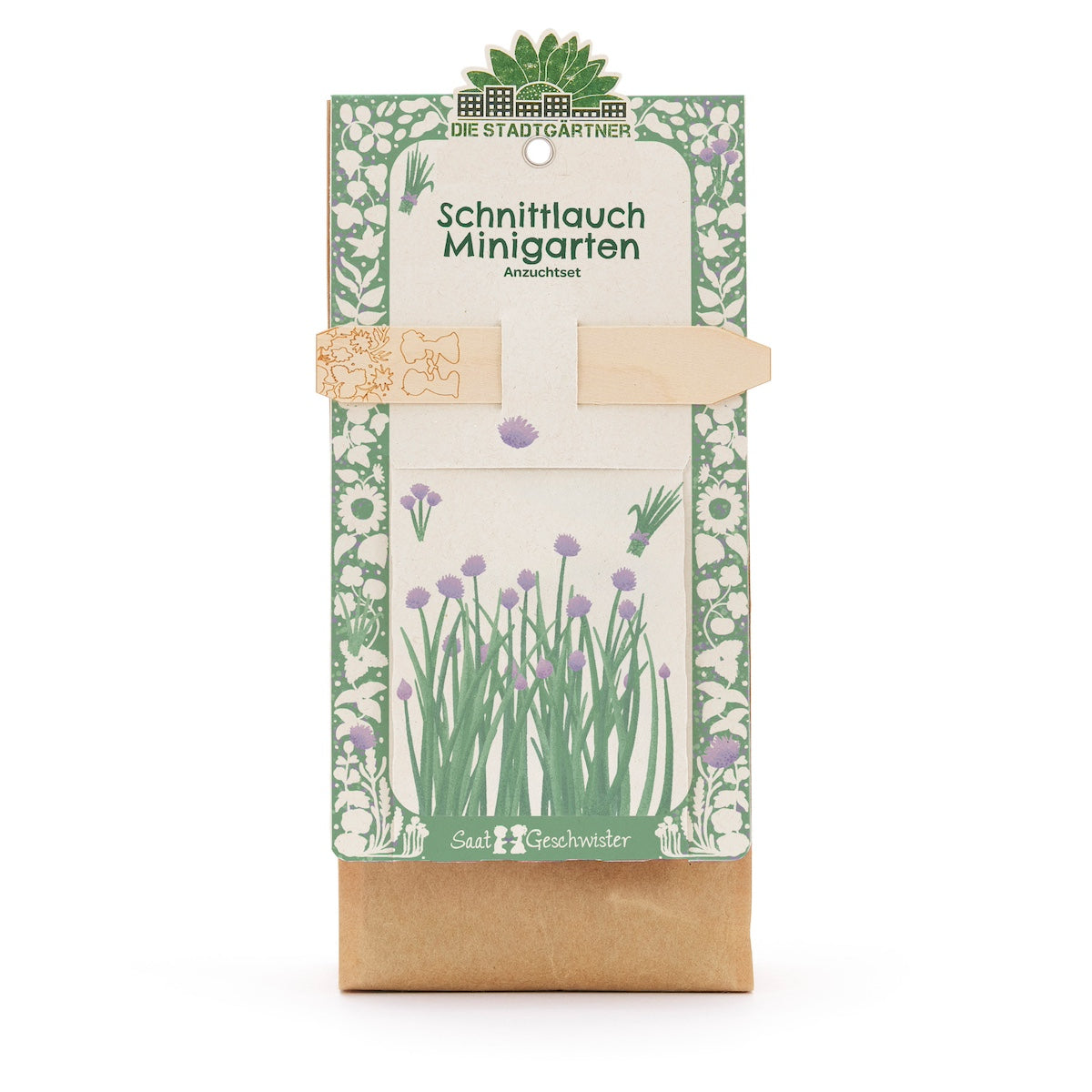 Anzuchtset – Minigarten BIO-Schnittlauch
