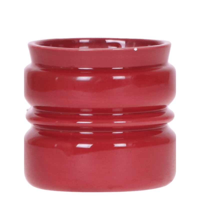 Kolibri Home 'Noma' Übertopf – Rot – Ø9cm