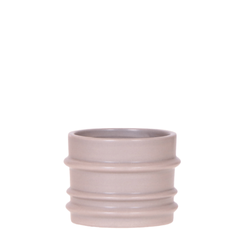 Mellow-Übertopf – Grau – Ø6cm