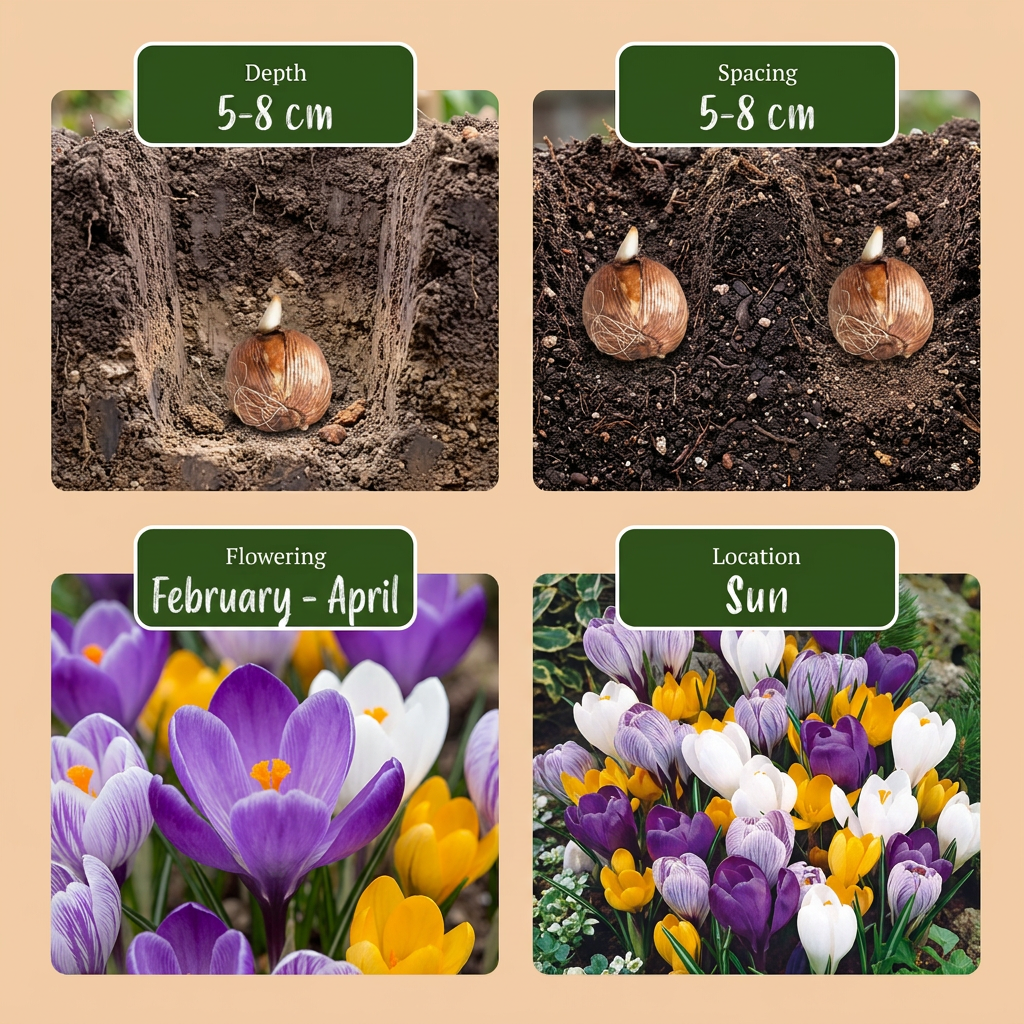 Krokus-Mix 'Large Flowering' – Ansicht 4