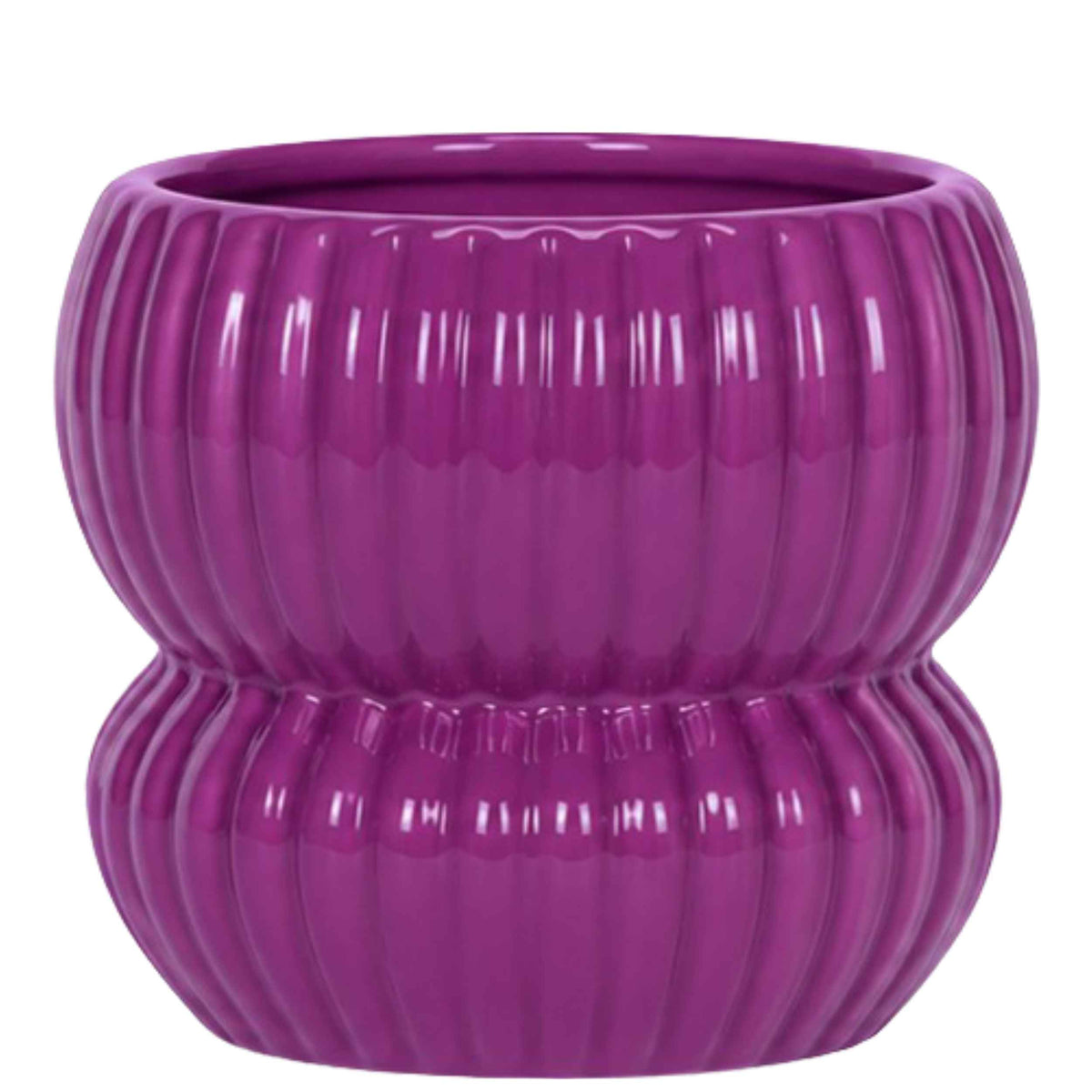 Übertopf 'Horizon' – Lila – Ø12cm