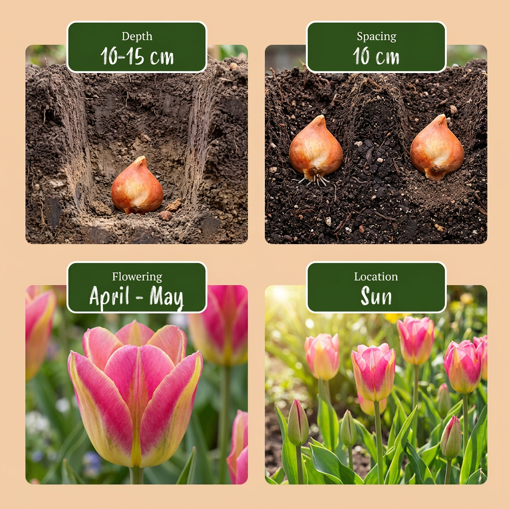 Tulpe 'Striped Crown' – Mix – Ansicht 4