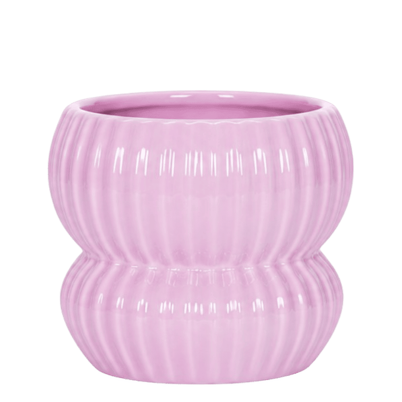 Übertopf 'Horizon' – Rosa – Ø9cm