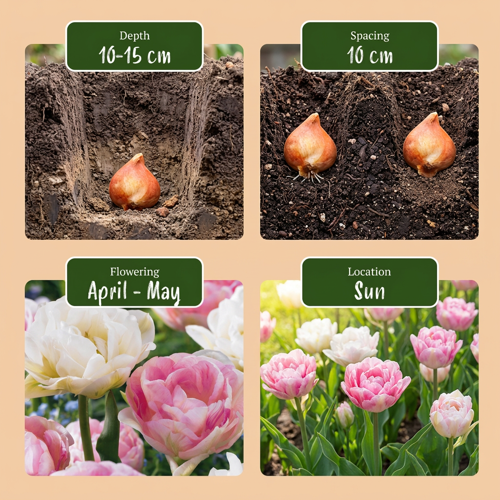 Tulpe 'Double Sensation' (gefüllt) – Mix – Ansicht 4