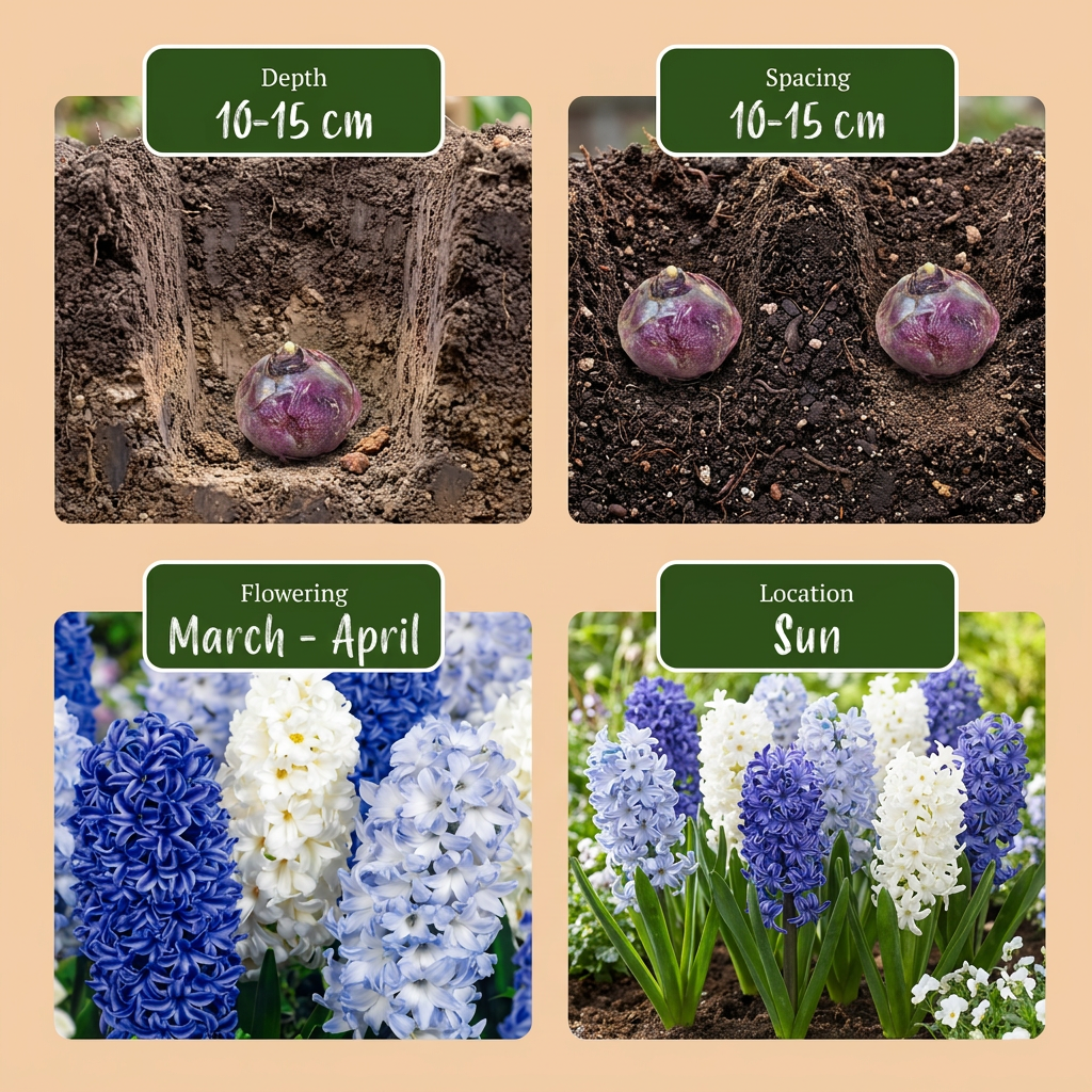 Hyazinthe 'Blue Water Mix' – Blau – Ansicht 4