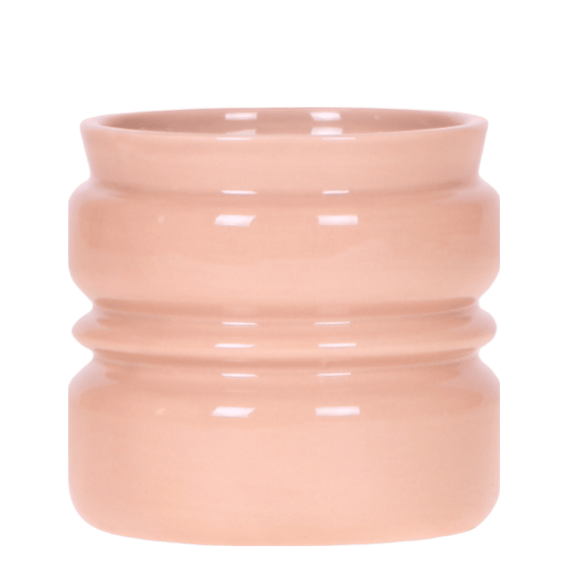 Kolibri Home 'Noma' Übertopf – Altrosa – Ø9cm