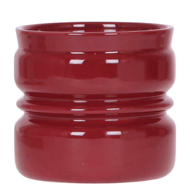 Kolibri Home 'Noma' Übertopf – Rot – Ø12cm