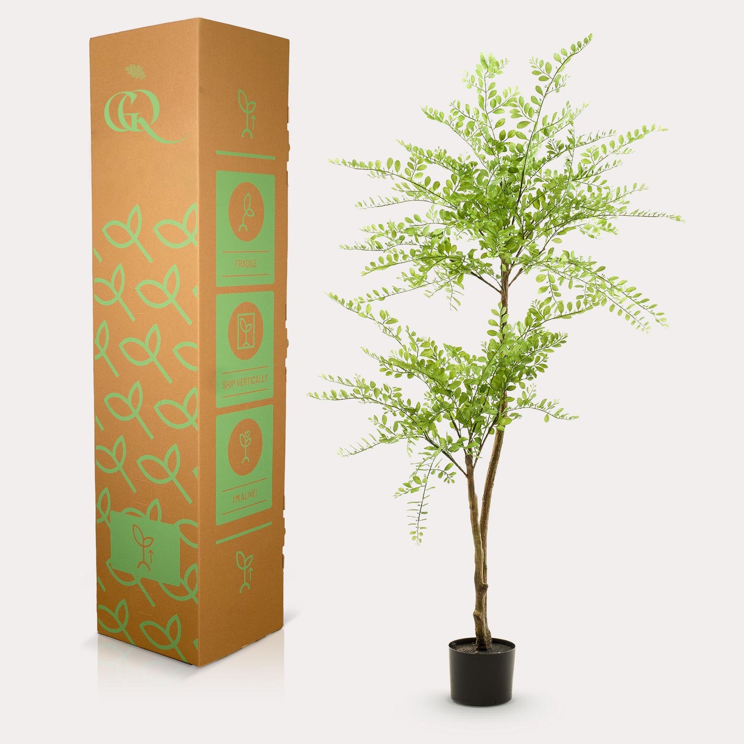 Kunstpflanze Sophorabaum – Honigbaum – 140cm – Pflegeleichter Deko-Baum für Zuhause & Büro – Realistischer Look – Ideal für Wohnräume