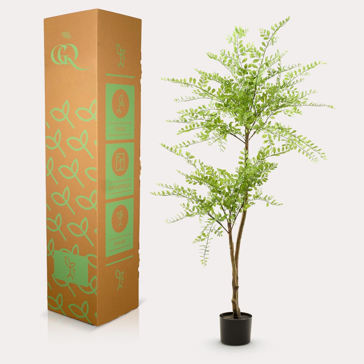Kunstpflanze Sophorabaum – Honigbaum – 140cm – Pflegeleichter Deko-Baum für Zuhause & Büro – Realistischer Look – Ideal für Wohnräume