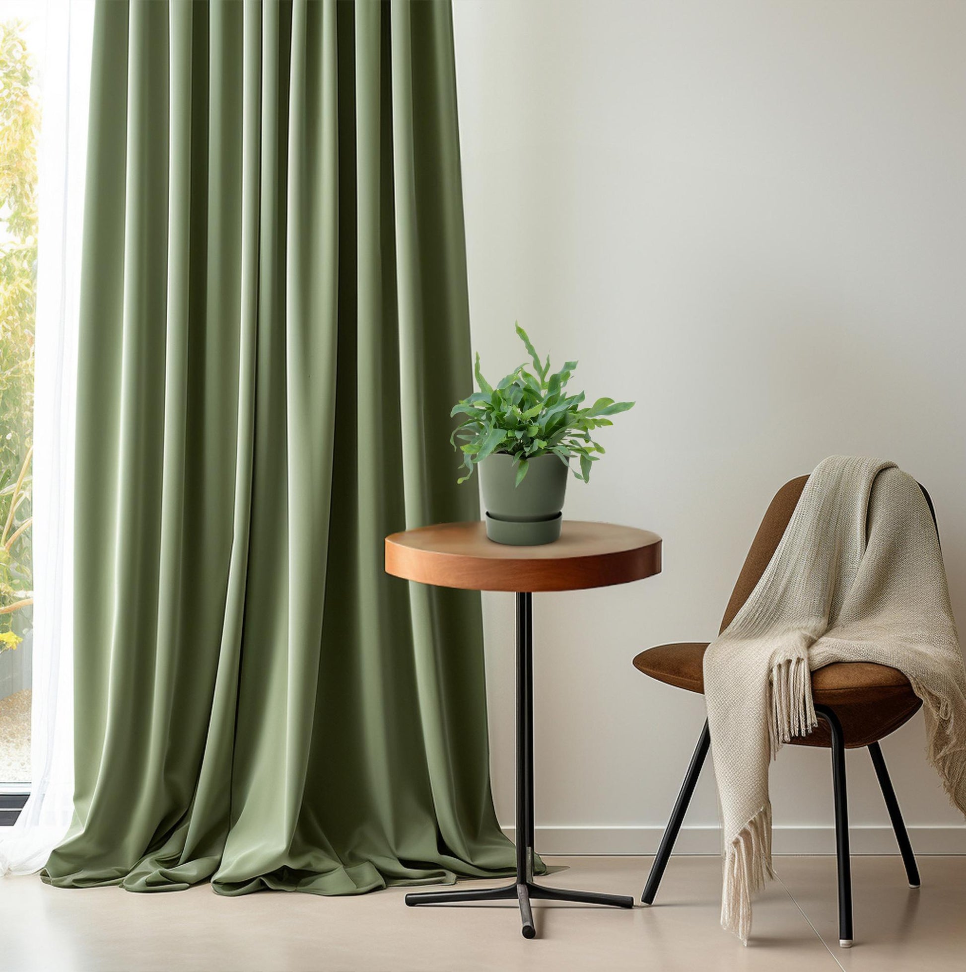 Goldtüpfelfarn – Phlebodium Blue Star – Zimmerpflanze – Ø12cm – ↕32cm – Blaugrau gewellte Blätter – Luftreinigend & pflegeleicht