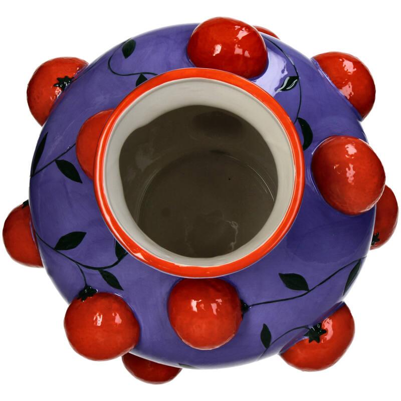 Vase - Orange Dolomit Multi - 30 cm
