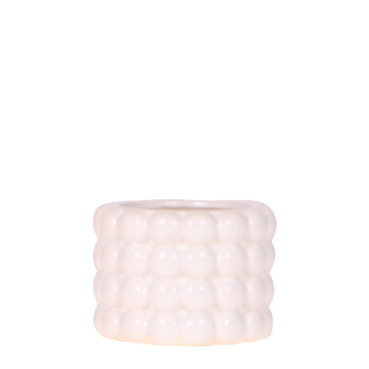 Kolibri Home | Poppy Ziertopf - White - Ø6cm