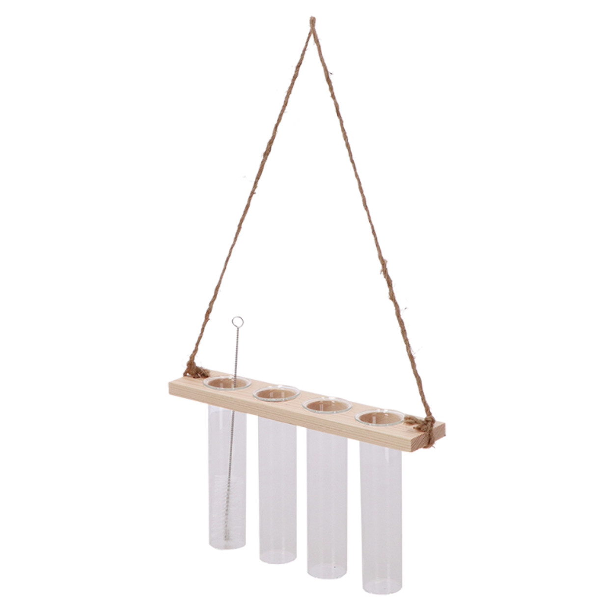 Reagenzglasaufhänger S – 22,2 cm x 4,5 cm x 13 cm – Kompakter Halter für Reagenzgläser – Wandbefestigung & Ordnung