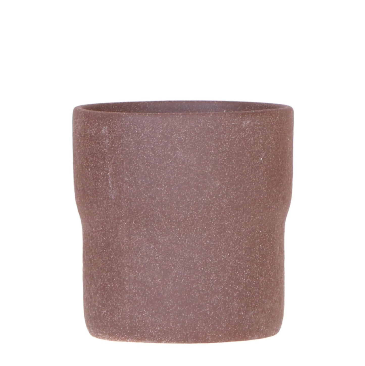Rustic Zierpflanztopf Braun – Ø9 cm – Organisches, minimalistisches Design – Perfekt für Slow Living & natürliche Wohnatmosphäre