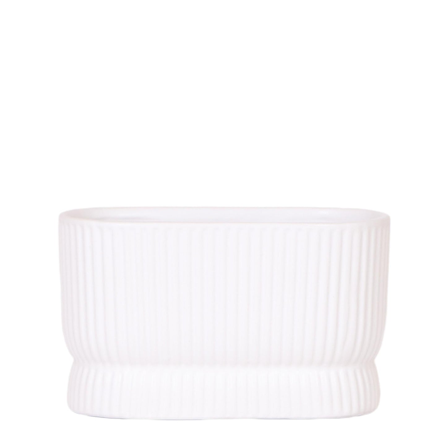 Kolibri Home | Diabolo Twin Ziertopf - White