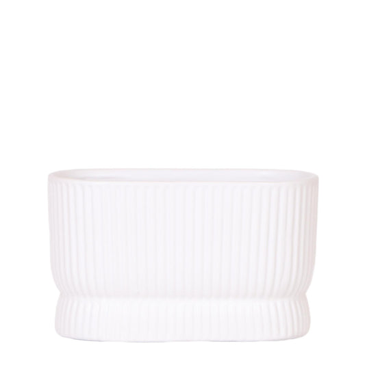Kolibri Home | Diabolo Twin Ziertopf - White