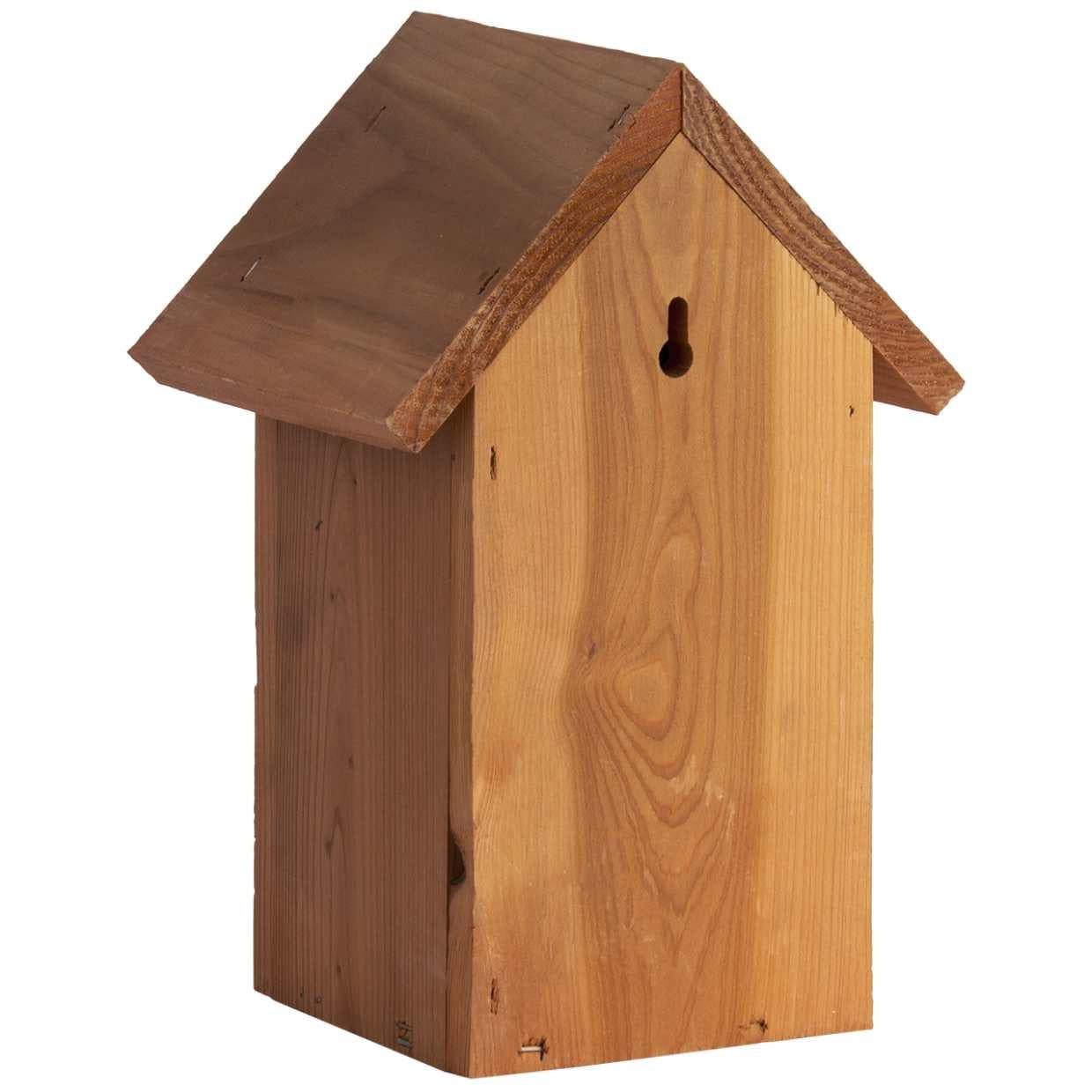 Vogelhaus Blaumeise Nistkasten aus Douglasienholz – Wetterfester Nistplatz für Blaumeisen – Robuster Vogelschutz – Naturfreundlicher Gartenaccessoire