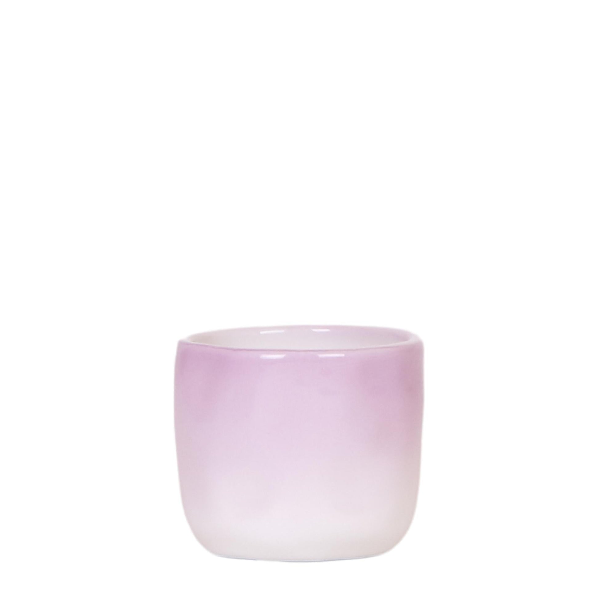 Gradience Übertopf Pink – Ø6cm – Stilvoller Blumentopf mit sanftem Farbverlauf – Elegantes Design für kleine Pflanzen