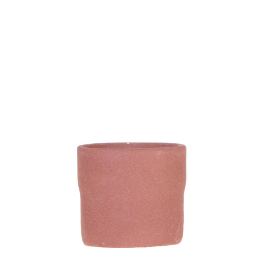 Rustic Zierpflanztopf Terra – Ø6 cm – Mini-Blumentopf im Slow-Living-Stil – Pflanzgefäß für kleine Pflanzen – Natürlicher Look – Deko-Topf für Innenräume