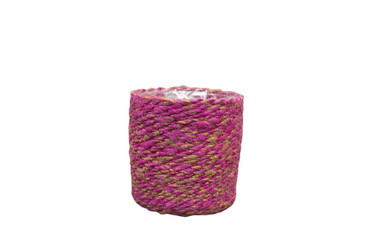 Topf Malin Rosa – Blumentopf Ø12 x H12 cm – Zarter Rosaton – Für Zimmerpflanzen, Kräuter & Sukkulenten – Eleganter Übertopf für Innen & Außen